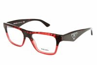 Prada Damen Brillenfassung PR20QV RO0-1O1 50mm - Rot Kunststoff Vollrand