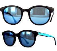 VOGUE Sonnenbrille Damen VO2730-S W44/55 51mm Blau Kunststoff Vollrand - Grau Getönt