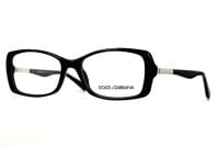 Dolce&Gabbana Brillenfassung DG3156 501 53mm - Schwarz Kunststoff Vollrand f\u00fcr Herren und Damen