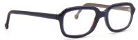 l.a. Eyeworks TY Man 294 Sonnenbrille 138mm - Unisex - Blau Braun mit Etui