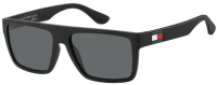 Tommy Hilfiger Sonnenbrille TH1605/S 003IR 56mm - Schwarz Matt - Herren