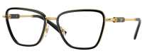 Versace VE1292 1438 54mm Damen Brillenfassung - Schwarz Gold