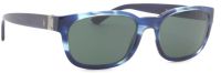 Polo Ralph Lauren Damen Sonnenbrille PH2032 5196 53mm - Kunststoff Vollrand - Blau/Grün