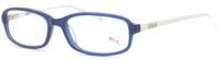 Puma Kinder Brillenfassung PU15424 BL 52mm - Blau Transparent Kunststoff