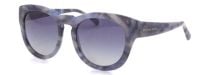 Michael Kors Sonnenbrille MK2037 32094L 50mm - Graublau gemustert - Damen und Herren