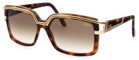 Cazal Unisex Sonnenbrille MOD.8033 COL.003 58mm - Braun Gemustert Transparent, Gold