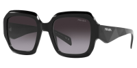 Prada Unisex Sonnenbrille PR28ZS 16K-90A 53mm - Schwarz mit Grau Verlaufsgl&auml;sern