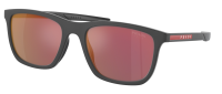 Prada Sport Herren Sonnenbrille PS10WS UFK-10A  54mm - Grau - Dunkelgrau verspiegelt rot
