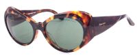 Ralph Lauren Damen Sonnenbrille RL8139 5578/71 58mm - Havana Kunststoff - Grün