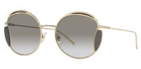 Miu Miu Damen Sonnenbrille MU56XS 5AK-0A7 54mm - Gold Rund Metall