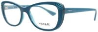 Vogue Brillenfassung VO5049 2432 52mm blau Kunststoff Vollrand - Unisex