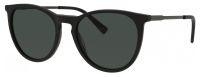 meineBrille Sonnenbrille 14-36040-01 52mm - Flexibügel - Mattschwarz/Gunmetall Grün - für Damen und 