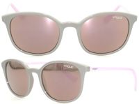 Vogue Sonnenbrille VO5051-S 25385R 52mm - Kunststoff Vollrand - Grau Rosa Verspiegelt