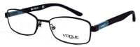 Vogue Eyewear Brillenfassung VO3926 352-S 48mm Schwarz Metall Vollrand - Unisex