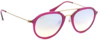 Ray-Ban Damen Sonnenbrille RB 4253 6235/9U 50mm - Pink Gold Vollrand mit UV-Schutz