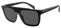 Emporio Armani EA4193 5017/87 31mm Sonnenbrille - Schwarz Kunststoff Dunkelgrau Gläser