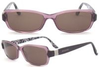 Bvlgari Sonnenbrille Damen BV4051-B 5112 53mm - Kunststoff Vollrand - Violett Transparent