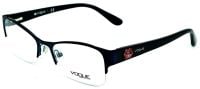 Vogue Eyewear Brillenfassung VO3974 964-S 51mm - Dunkelblau Metall Halbrand - Damen und Herren