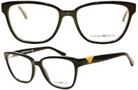 Emporio Armani Unisex Vollrand Brillenfassung EA3094 5017 54mm - Schwarz/Orange