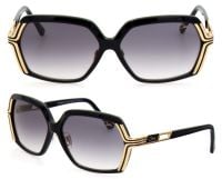 Cazal Damen Sonnenbrille CZ8020/1 001 59mm - Schwarz Gold - Elegant UV Schutz