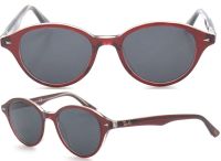 Ray-Ban Sonnenbrille Damen RB5257 5112 47mm - Rot Kunststoff Vollrand - Grün Gläser