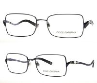 Dolce&Gabbana Brillenfassung DG1185-B 393 53mm blau Metall Strass Vollrand für Damen und Herren