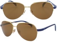 Vogue Eyewear Sonnenbrille VO3924-S 280/6H 57mm - Gold Blau - Unisex