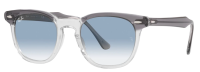 Ray-Ban Sonnenbrille RB2298 Hawkeye 50mm - Grau Transparent - Blau Verlaufende Gl&auml;ser - Unisex