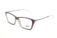 Ray-Ban Damen Brillenfassung RB7022 5498 52mm Shirley Lila Vollrand - mit Etui