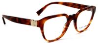 Dolce&Gabbana Brillenfassung DG3277 3144 51mm - braun transparent gemustert - f&uuml;r Damen und Her