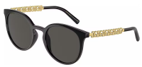 Dolce&Gabbana Sonnenbrille DG6189-U 501/87 52mm - Schwarz Gold Panto - Damen