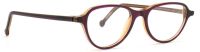 l.a. Eyeworks Bubble 259 Unisex Brillenfassung 132mm - Rosa Gelb Oval