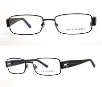 Bvlgari Herren Brillenfassung BV1026 128 52mm - Metall Kunststoff Vollrand - Schwarz