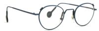 l.a. Eyeworks Kingsley 422 Sonnenbrille 125mm - Blau Vollrand Panto - Unisex