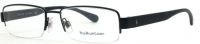 Polo Ralph Lauren Brillenfassung PH1118 9038 54mm - Schwarz Metall Halbrand - für Damen und Her