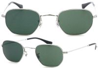 Ray-Ban RB7510 1002 46mm Sonnenbrille Unisex - Silber Metall Vollrand