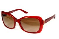 Ralph Lauren Sonnenbrille RL8134 5535/13 56mm - Rot Kunststoff Vollrand - Braun Gradient Gläser