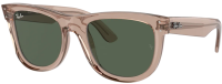 Ray-Ban Sonnenbrille RBR0502S 6727/VR 50mm WAYFARER REVERSE- Hellbraun Transparent