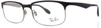 Ray-Ban RX6361 2861 54mm Unisex Brillenfassung - Schwarz - für Damen und Herren