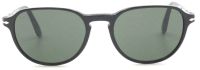 Persol PO3053-S 9014/31 54mm Damen Sonnenbrille - Vollrand Kunststoff Schwarz Grün