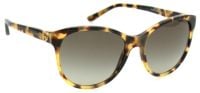 Ralph Lauren Damen Sonnenbrille RL8135 5004/8E 56mm - Braun Gelb Transparent Muster - Vollrand - Kun