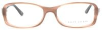 Ralph Lauren Damen Brillenfassung RL6055-B 5237 51mm - Braun Transparent Kunststoff Vollrand