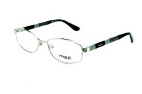 Vogue Eyewear Brillenfassung VO3976 323 52mm - Silber Metall Vollrand für Damen und Herren