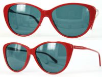 Ralph Lauren Damen Sonnenbrille RL6083 5310 54mm - Rot Butterfly - UV-Schutz