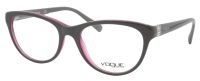 Vogue Damen Brillenfassung VO2938-B 2390 52mm - Vollrand Cat Eye - Grau Strasssteine