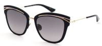 Dior SoDior HYQ EU 53mm Damen Sonnenbrille - Schwarz Matt Gold Rosa - Titanium - Ausstellungsstück