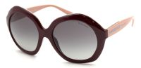 Tiffany&Co. Damen Sonnenbrille TF4116 8203/3C 56mm - Bordeaux-Rosa-Silber - Grau verlaufend - Ausste