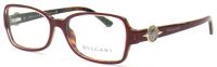 Bvlgari Damen Brillenfassung BV4047 5161 53mm bordeaux quadratisch - Flexibel