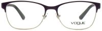 Vogue Eyewear Damen Brillenfassung VO3940 965-S 52mm - Kunststoff Vollrand - Lila Metallic und Silbe