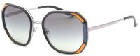 Vogue Damen Sonnenbrille VO3827-S 548/11 55mm - Schwarz Metall Vollrand - UV Schutz